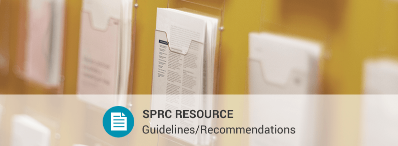 Recommendations for School-Based Suicide Prevention Screening