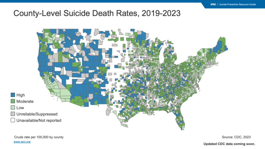 Suicide Deaths in the United States – Suicide Prevention Resource Center